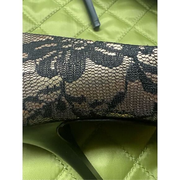 Guess * Fabric Lace * peek a toe * Heels * Sz 8.5 NIB - Picture 11 of 12